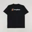 Berghaus Heritage Front And Back Logo T Shirt Black